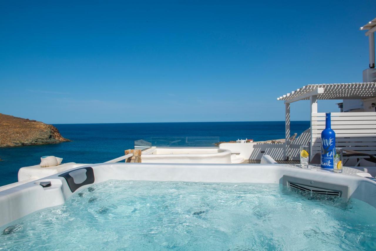 Villa Merhia Seaview Oasis With Pool & Hot Tub Exterior photo